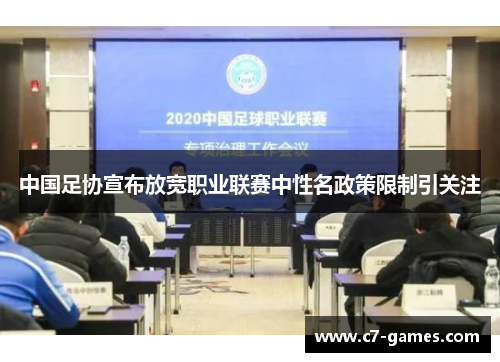 中国足协宣布放宽职业联赛中性名政策限制引关注 中国足协宣布放宽职业联赛中性名政策限制引关注