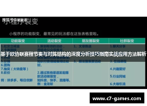 基于欧协联赛程节奏与对阵结构的深度分析技巧指南实战应用方法解析